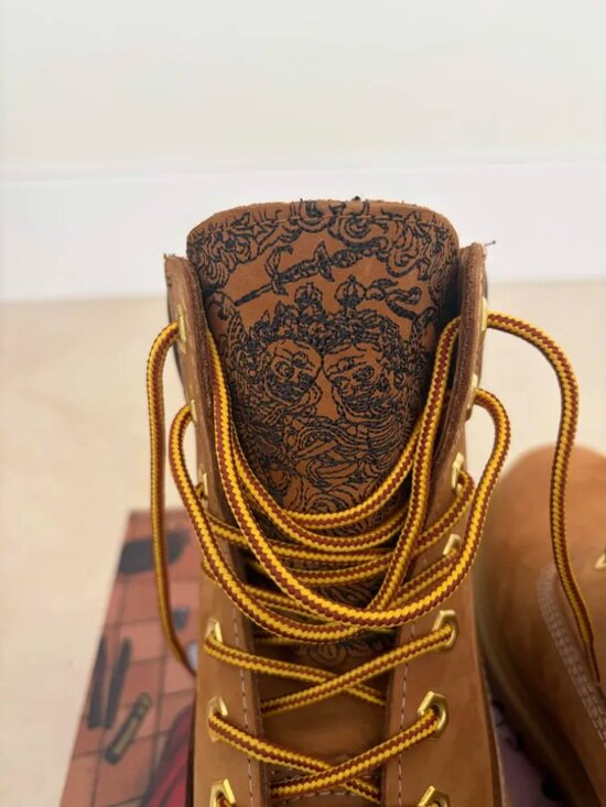 Derschutze Thangka Boots Wheat US 9.5 EU 43 New in Box Wearable Art main image 5